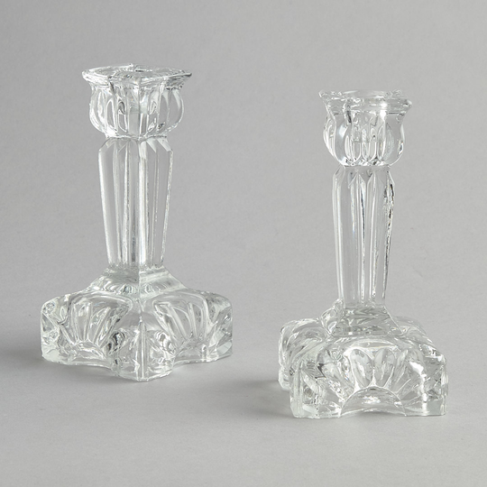 Vintage - Glasljusstakar