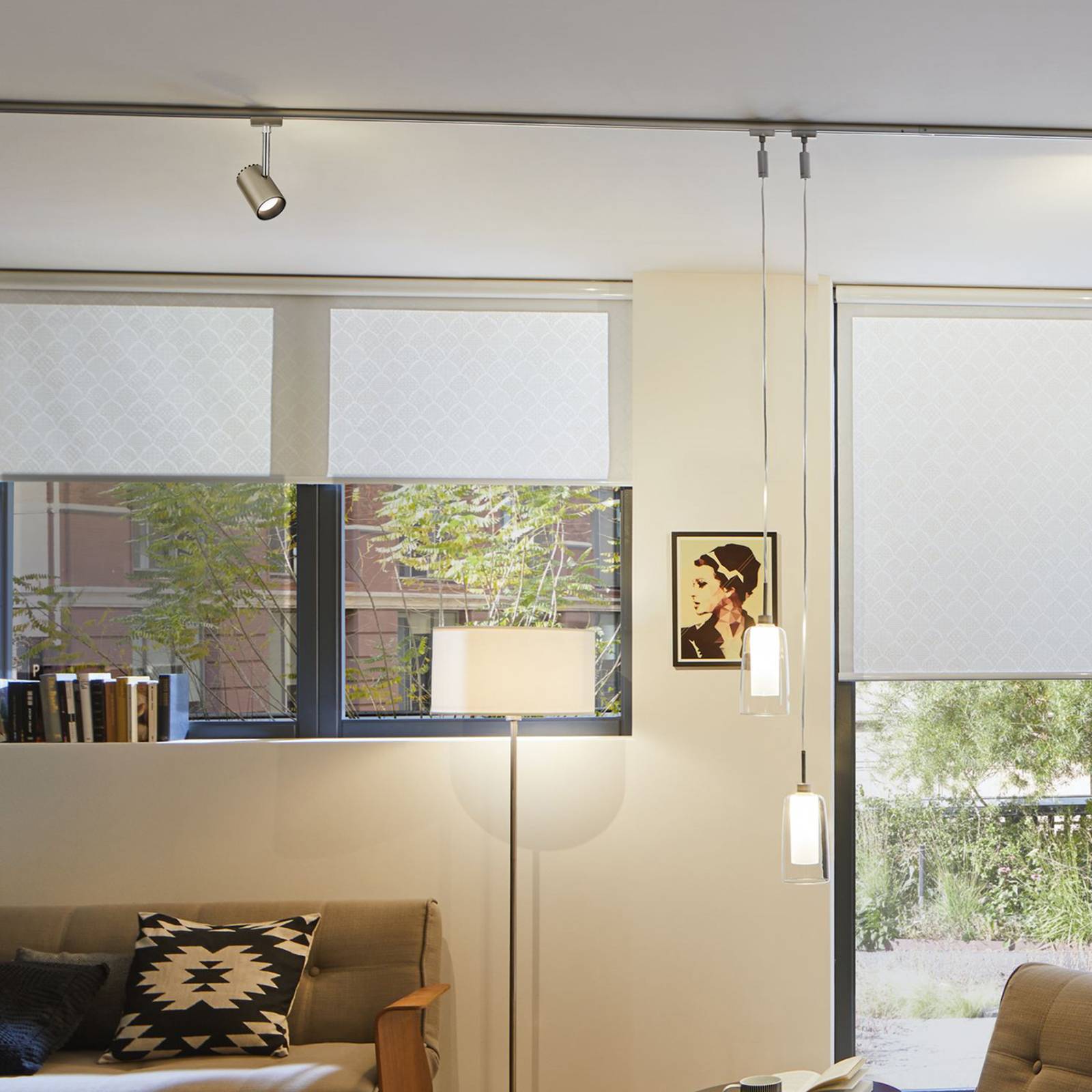 Paulmann URail Shine LED-spotlight i krom