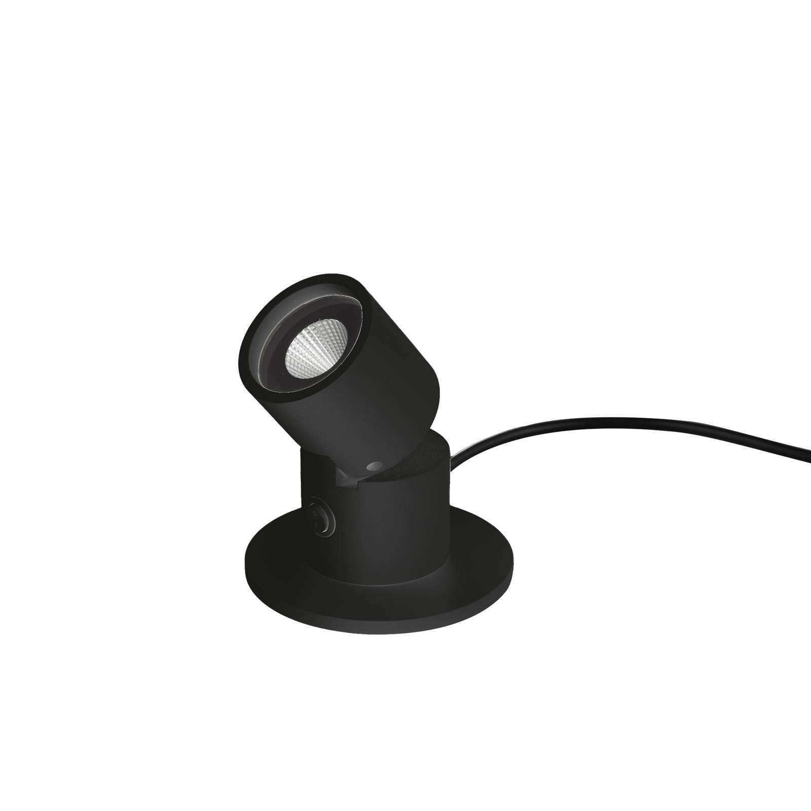 Egger Capri LED-bordslampa med spot, svart