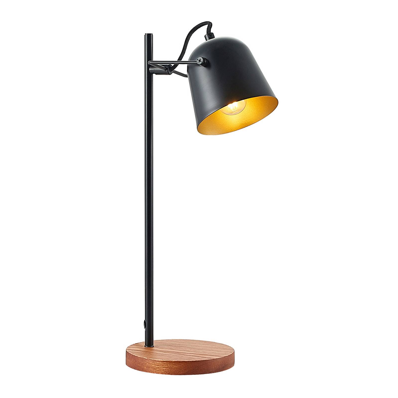 Lindby Adalin bordslampa, svart
