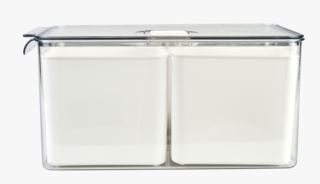Fresh 4-cell förvaringsburk offwhite
