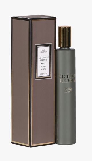 Patchouli Freesia matt rumsspray grön