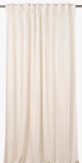 Mali sammet gardin offwhite