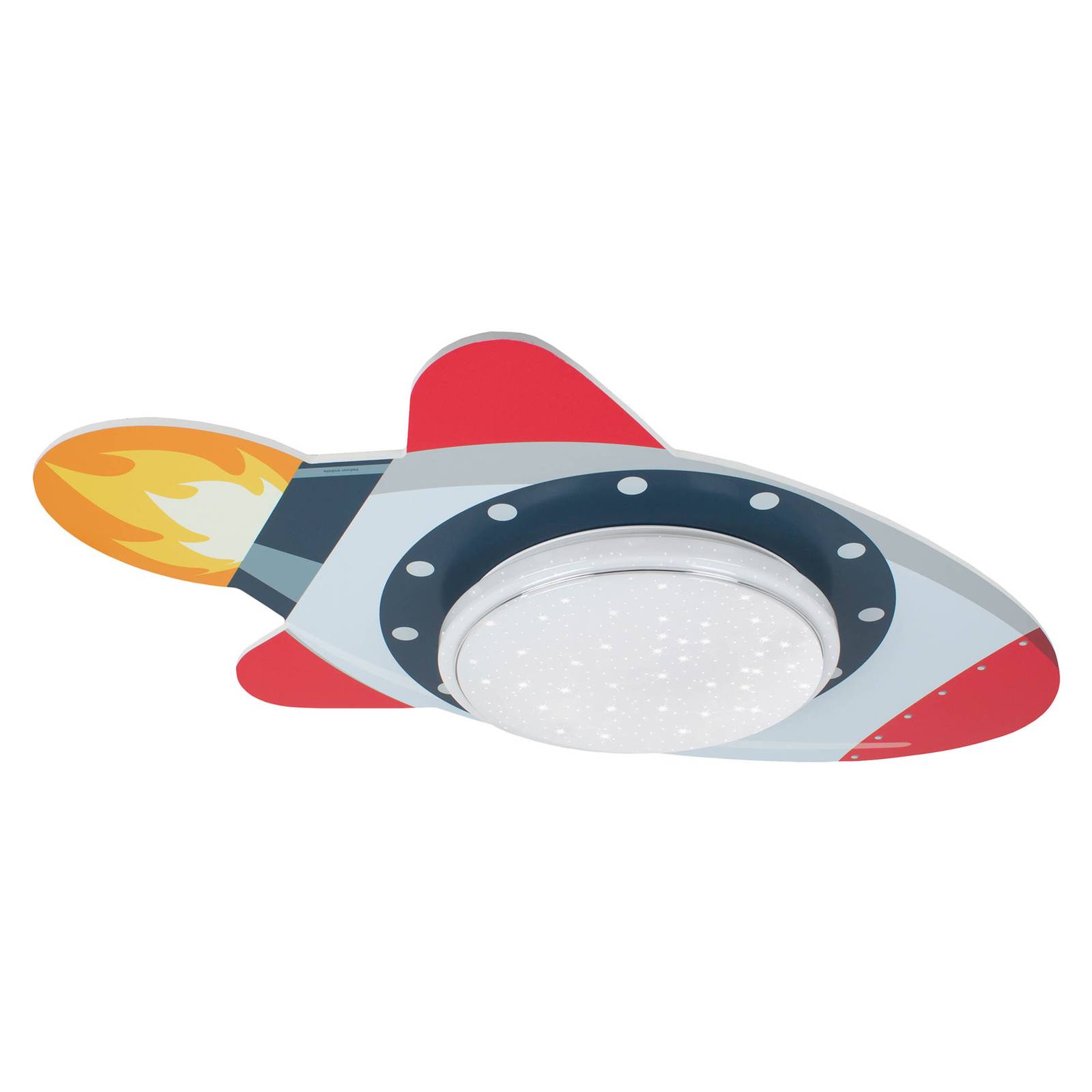 LED-taklampa Raket Starlight