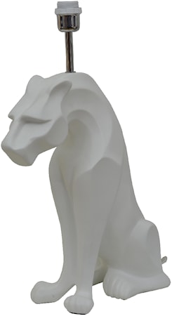 Panther Lampfot Vit matt