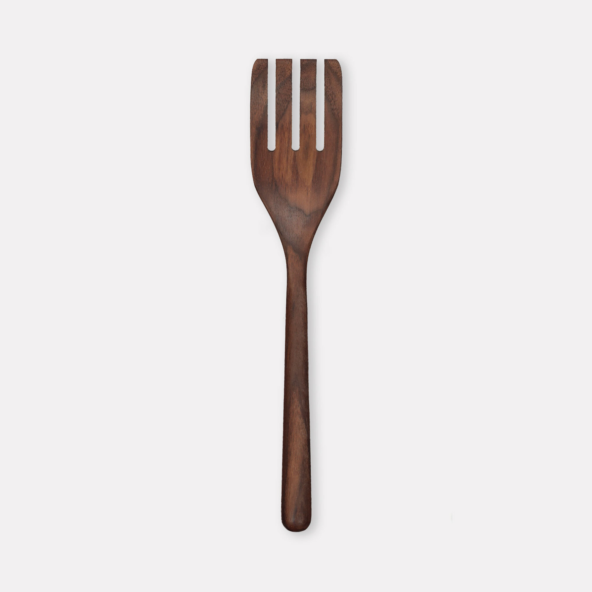 Trägaffel i valnöt, 30CM