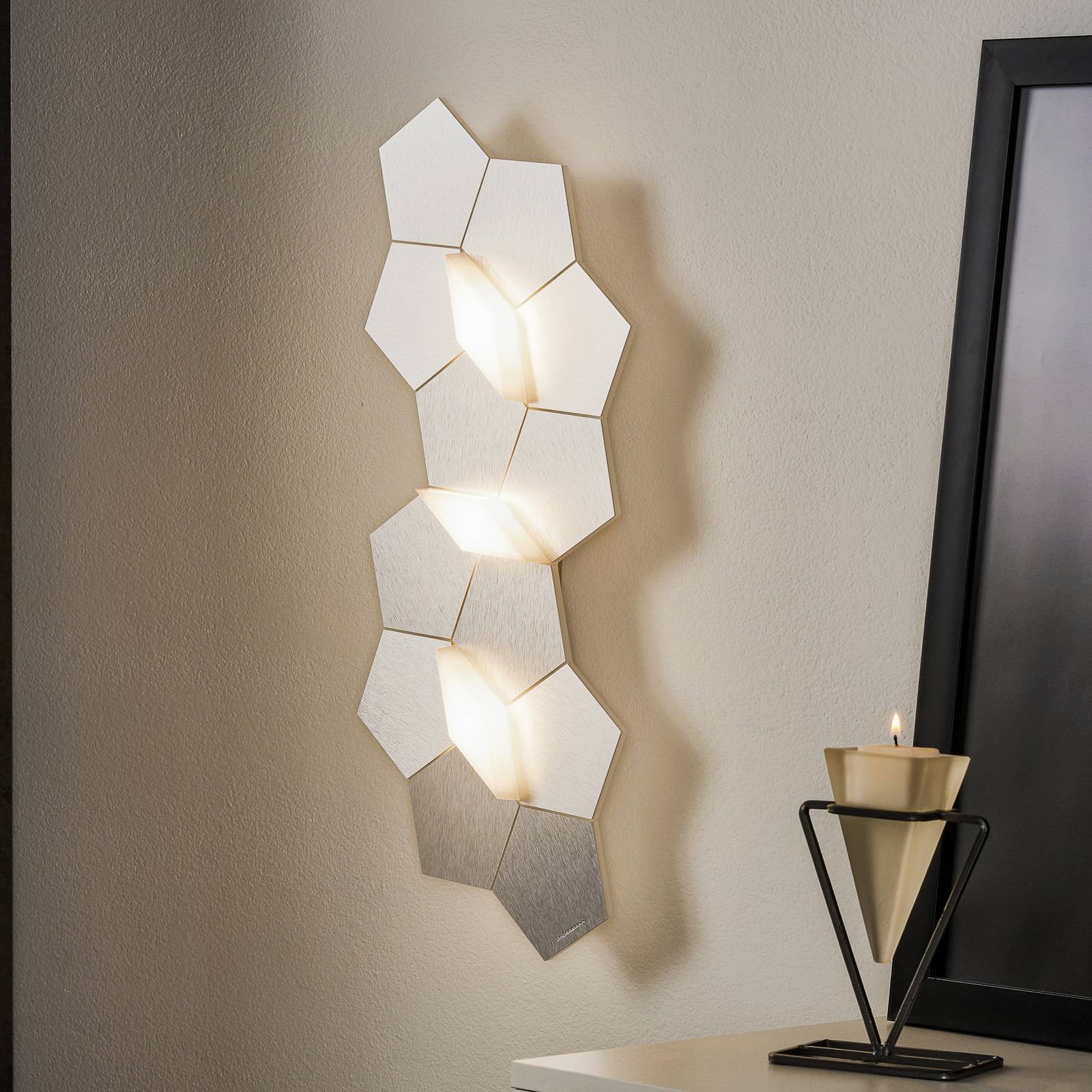 GROSSMANN Linde LED-vägglampa, 3 lampor