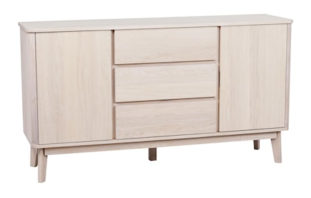 Yumi Sidobord Vitpigmenterad Ek 152 cm
