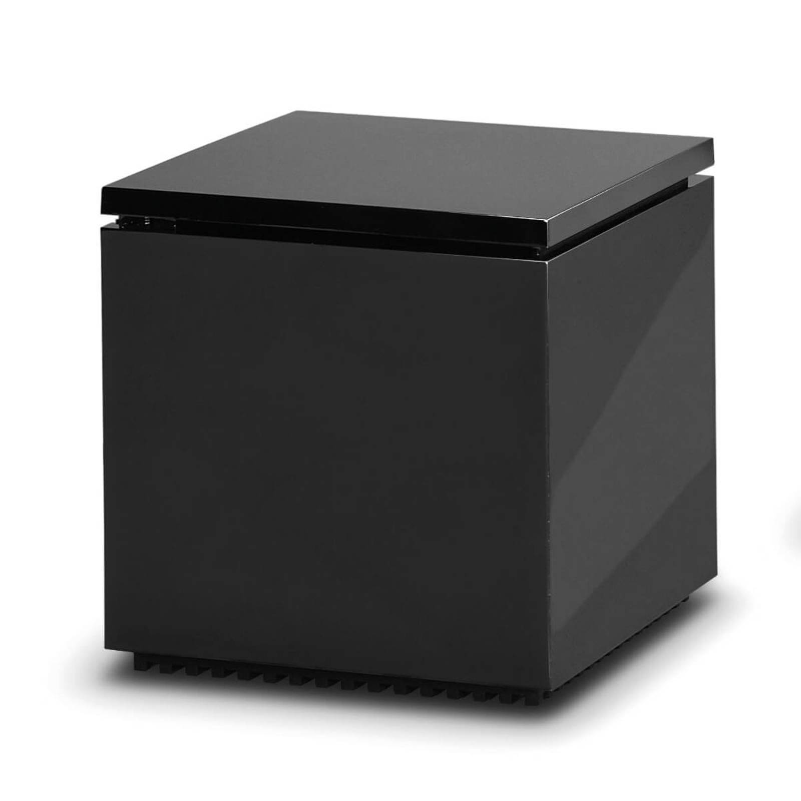 Kubisk LED-bordslampa Cuboled i svart