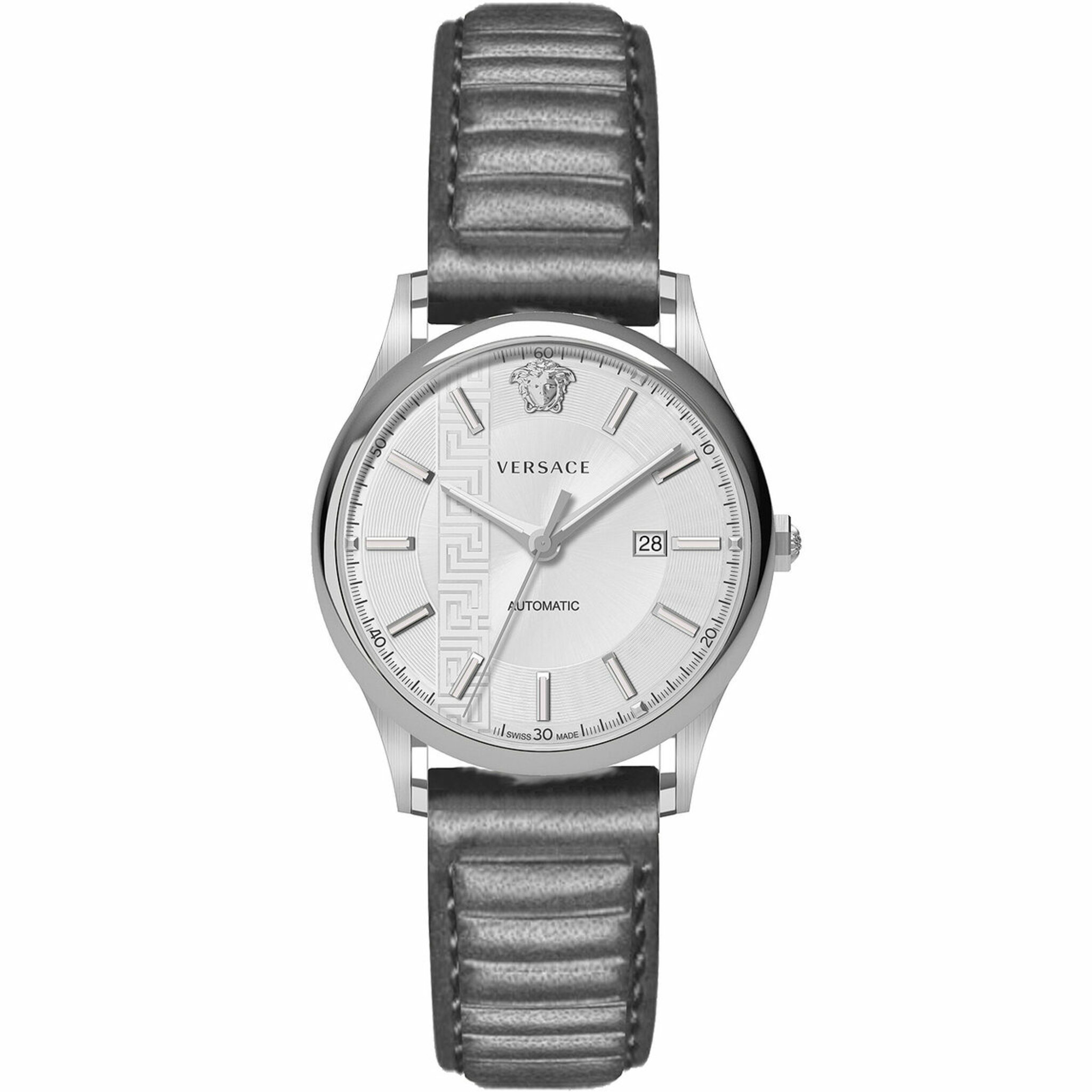 V18010017, Automatic, 44mm, 5atm, silver