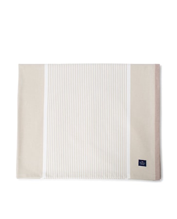Duk Ljusbeige/Vit 150x250cm