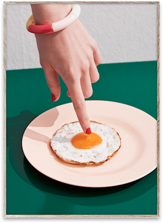 Fried Egg Poster 50x70 cm