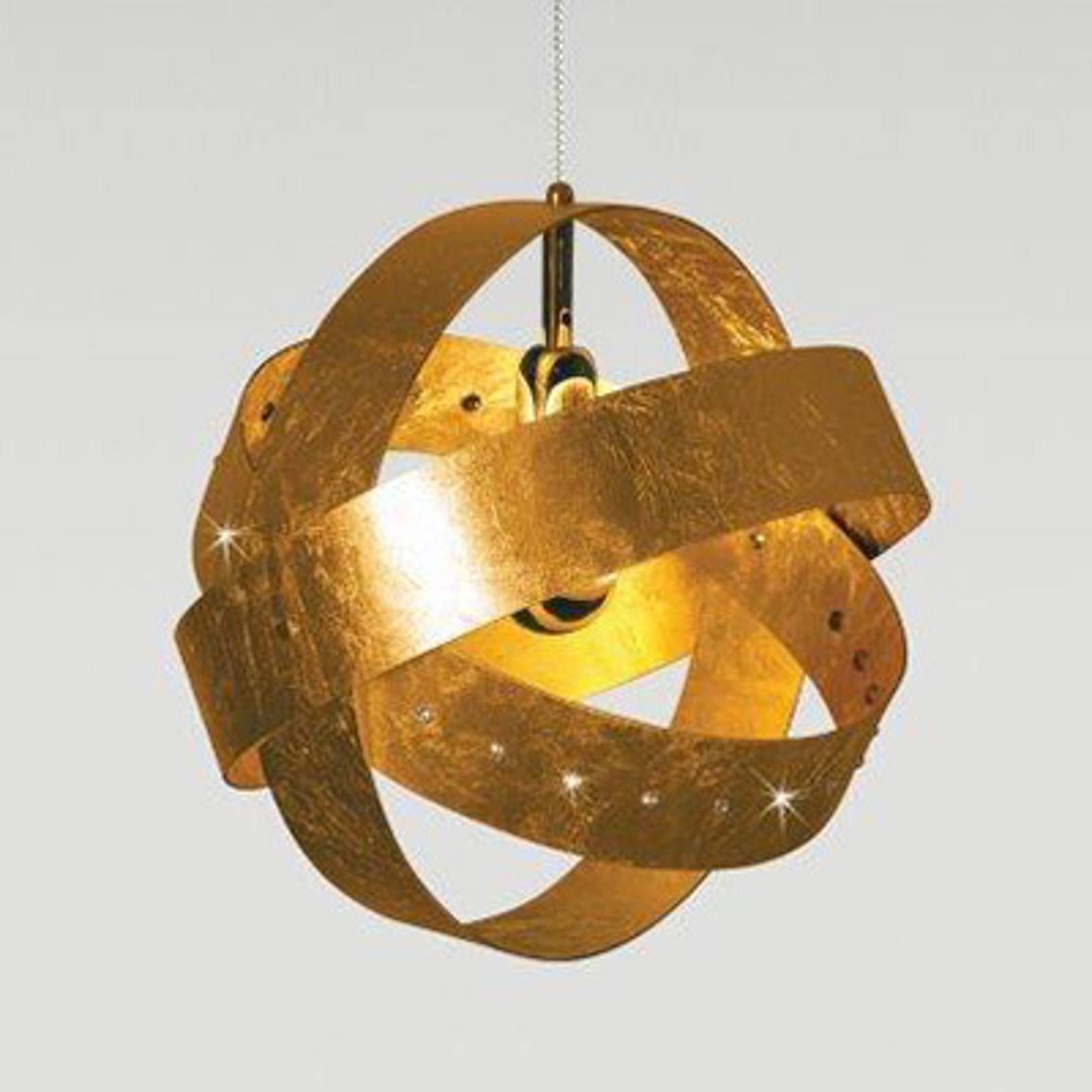 Förgylld taklampa Ecliptika 40 cm