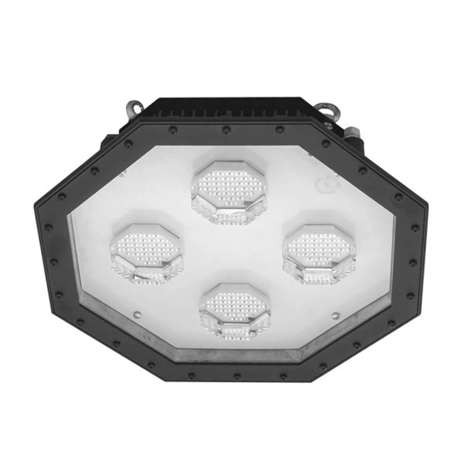 LED-spotlight till hallen Giga 8-kantig IK10 175 W