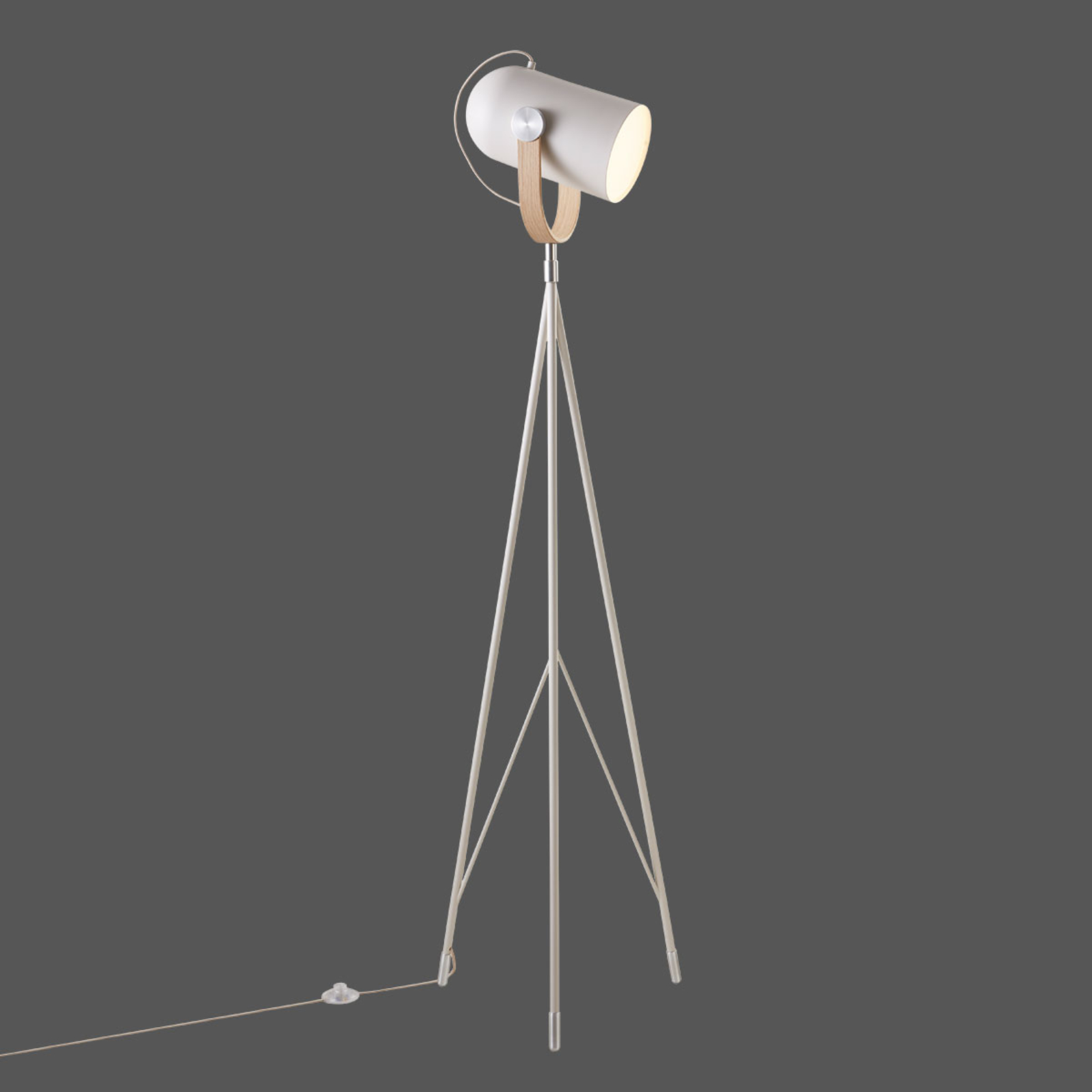 LE KLINT Carronade High - sandfärgad golvlampa
