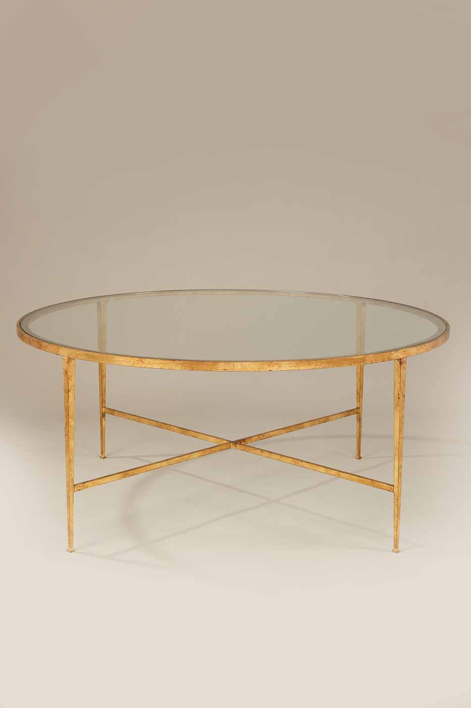 Soffbord Lena 110 cm guld