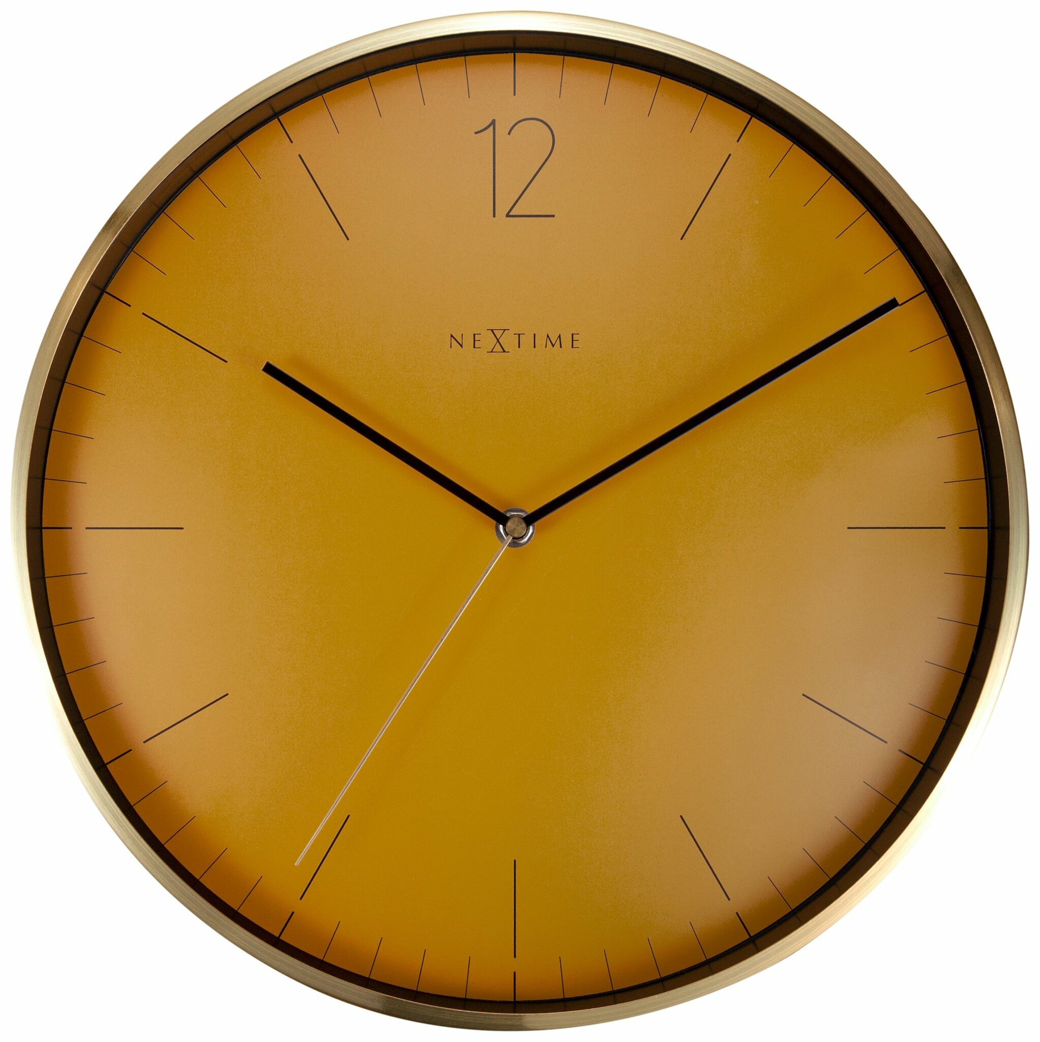 Väggklocka Essential Gold ø34cm