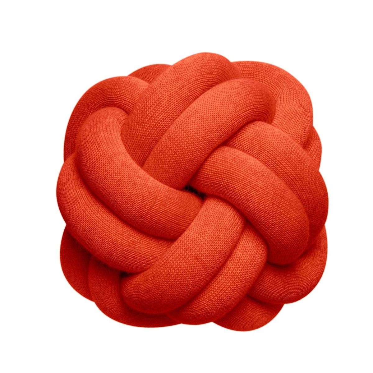 Design House Stockholm Kudde Knot tomato red