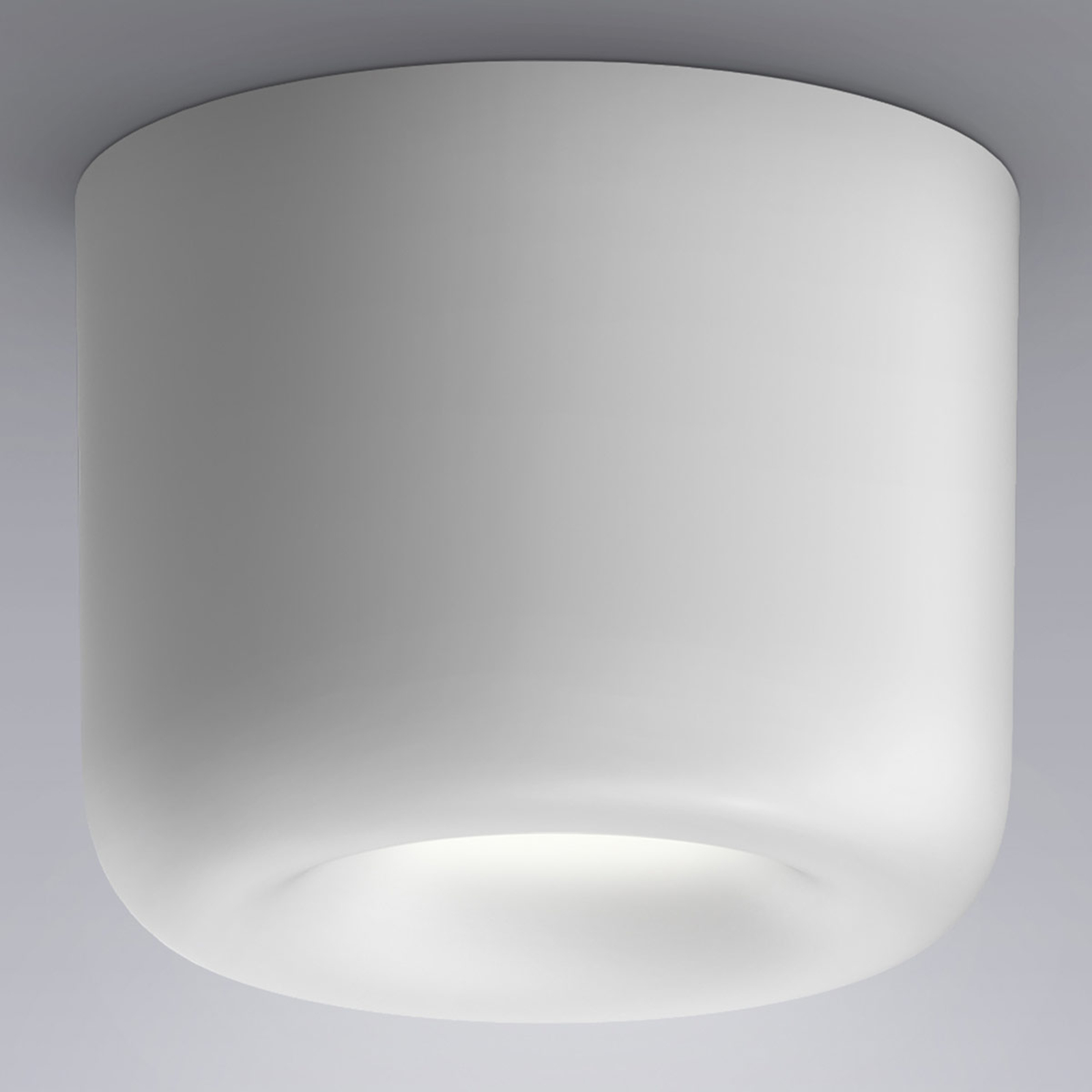 serien.lighting Cavity Ceiling L, vit