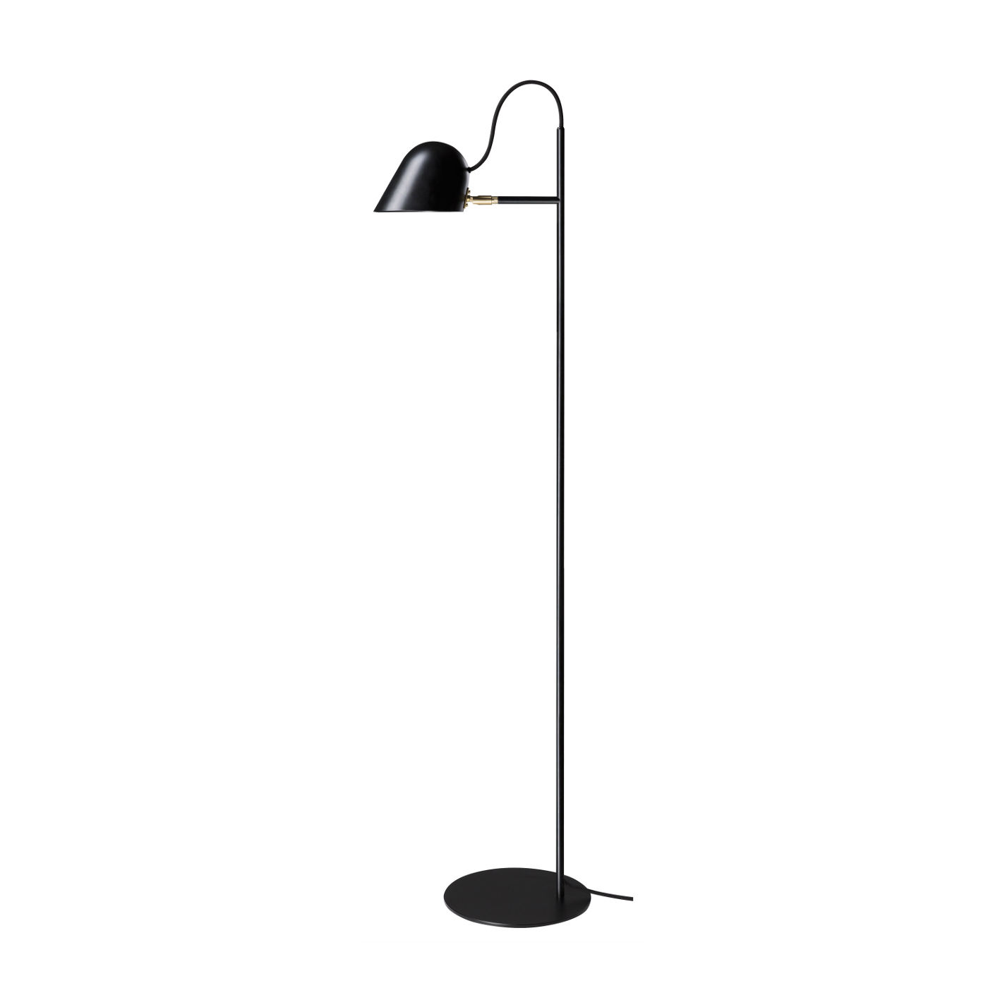 Golvlampa STRECK Svart/Mässing, Örsjö belysning