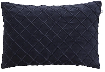 Deva Kuddfodral Velvet Navy 40x60cm