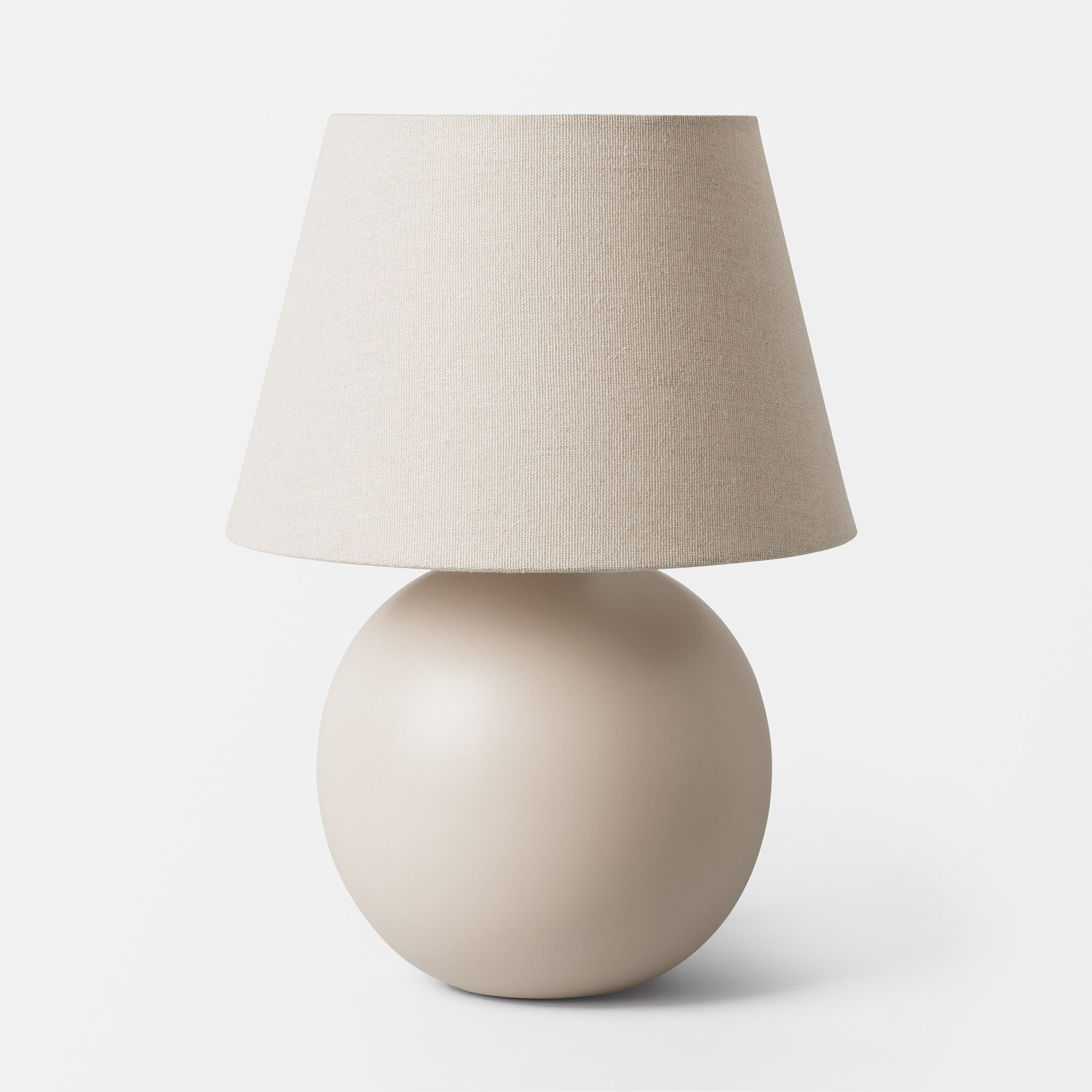 Bordslampa med rund fot, H35xDia25cm