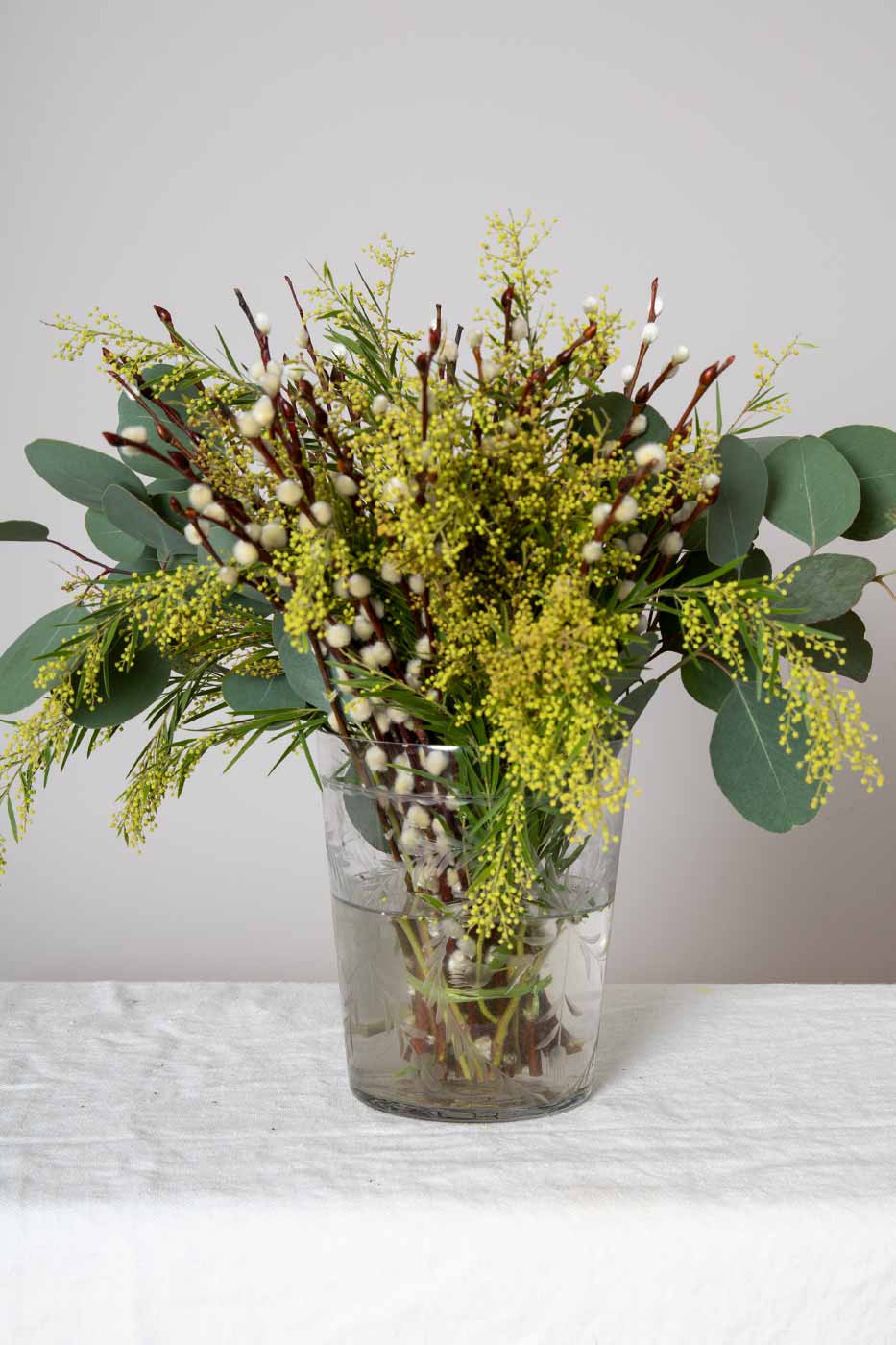 Vas Ängsklocka 17 cm glas