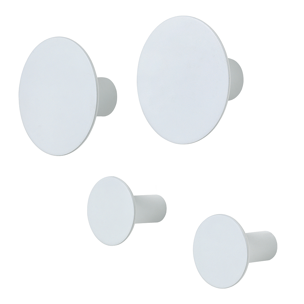 Blomus - Ponto Väggkrok 4-pack Microchip Grey