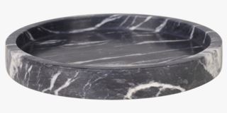 Marble ljusfat svart