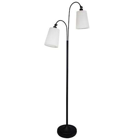 Duetto golvlampa - Sandsvart