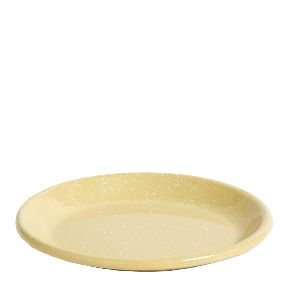Hay - Tallrik Emaljerad 21 cm Gul