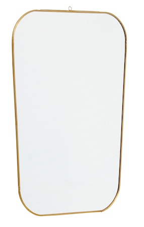 Spegel Square 51x35 cm Guld