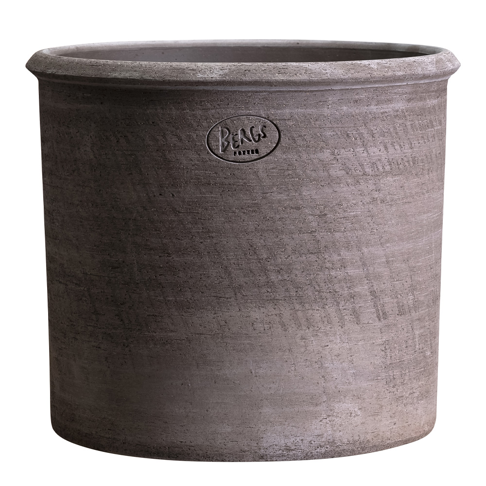 Bergs Potter - Modena Kruka 35 cm Rå Grå