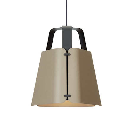 Fold Pendel Antracit/Sandstruktur 34 cm