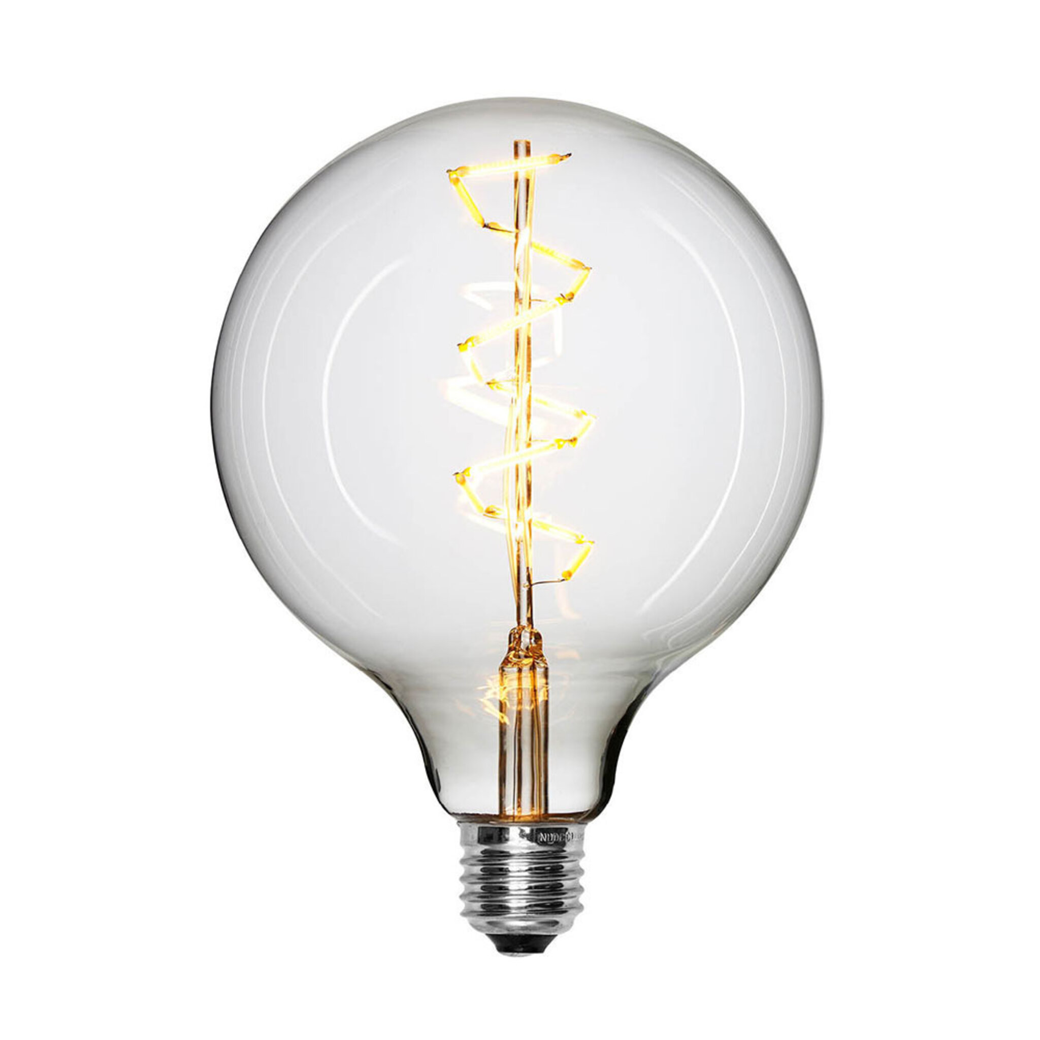 Ljuskälla LED Globe Spiral, Ø12,5 cm, Ø125 X152