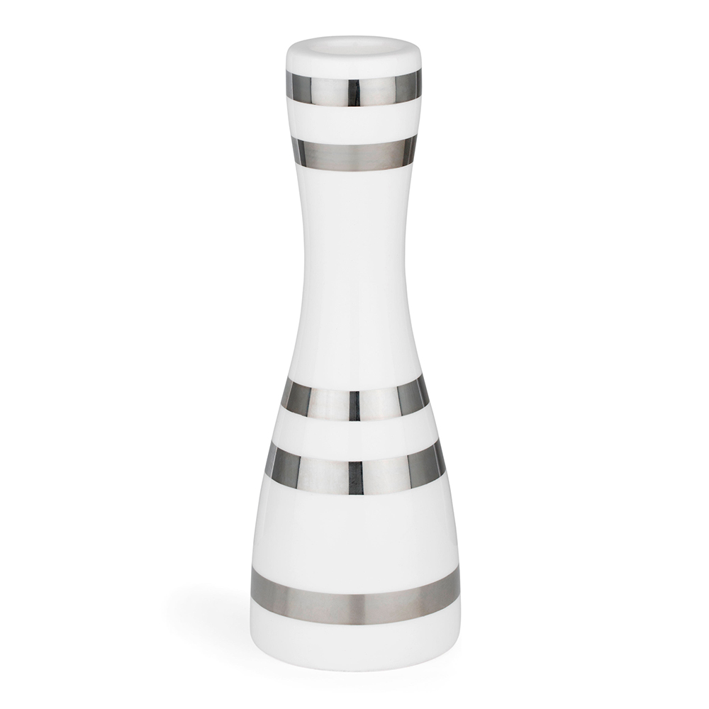 Kähler Design - Omaggio Ljusstake 16 cm Silver