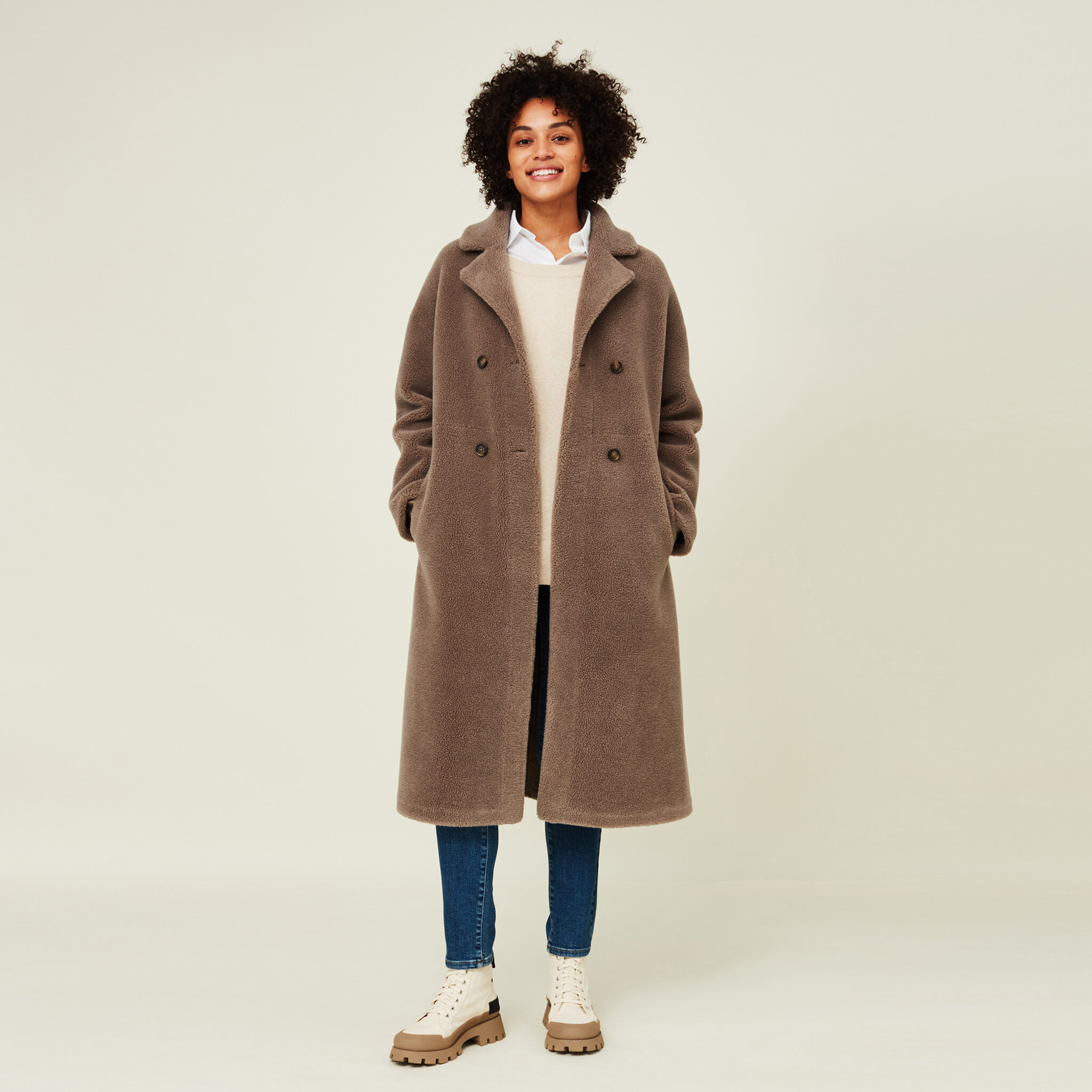 Julia Wool Blend Coat