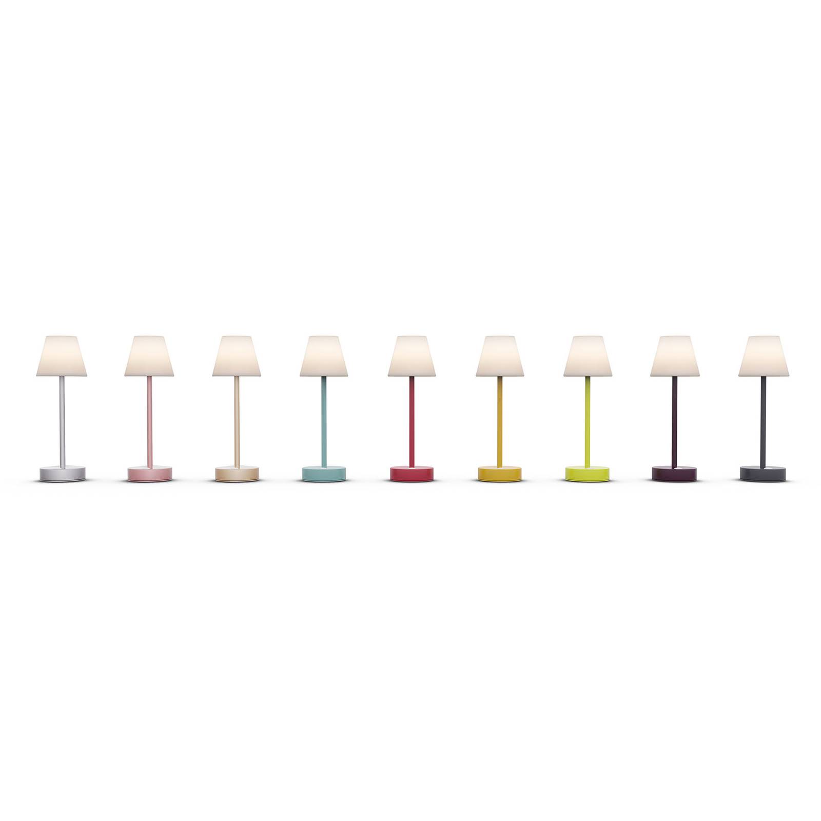 Newgarden Lola Slim LED-bordslampa batteri, mint
