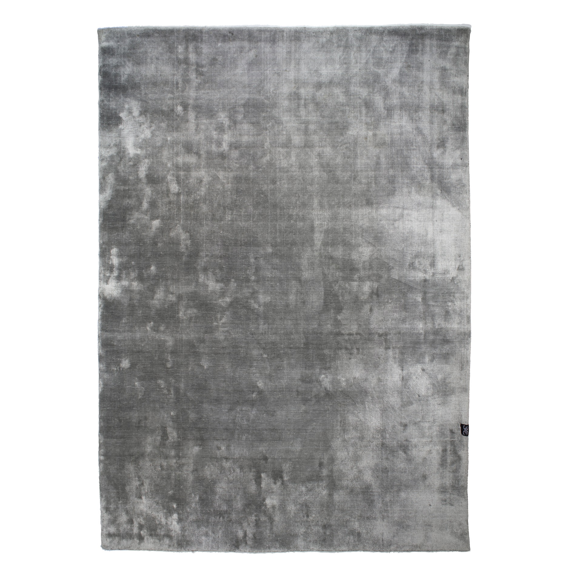 Viskosmatta VELVET TENCEL silver 250 x 350 cm, Classic Collection