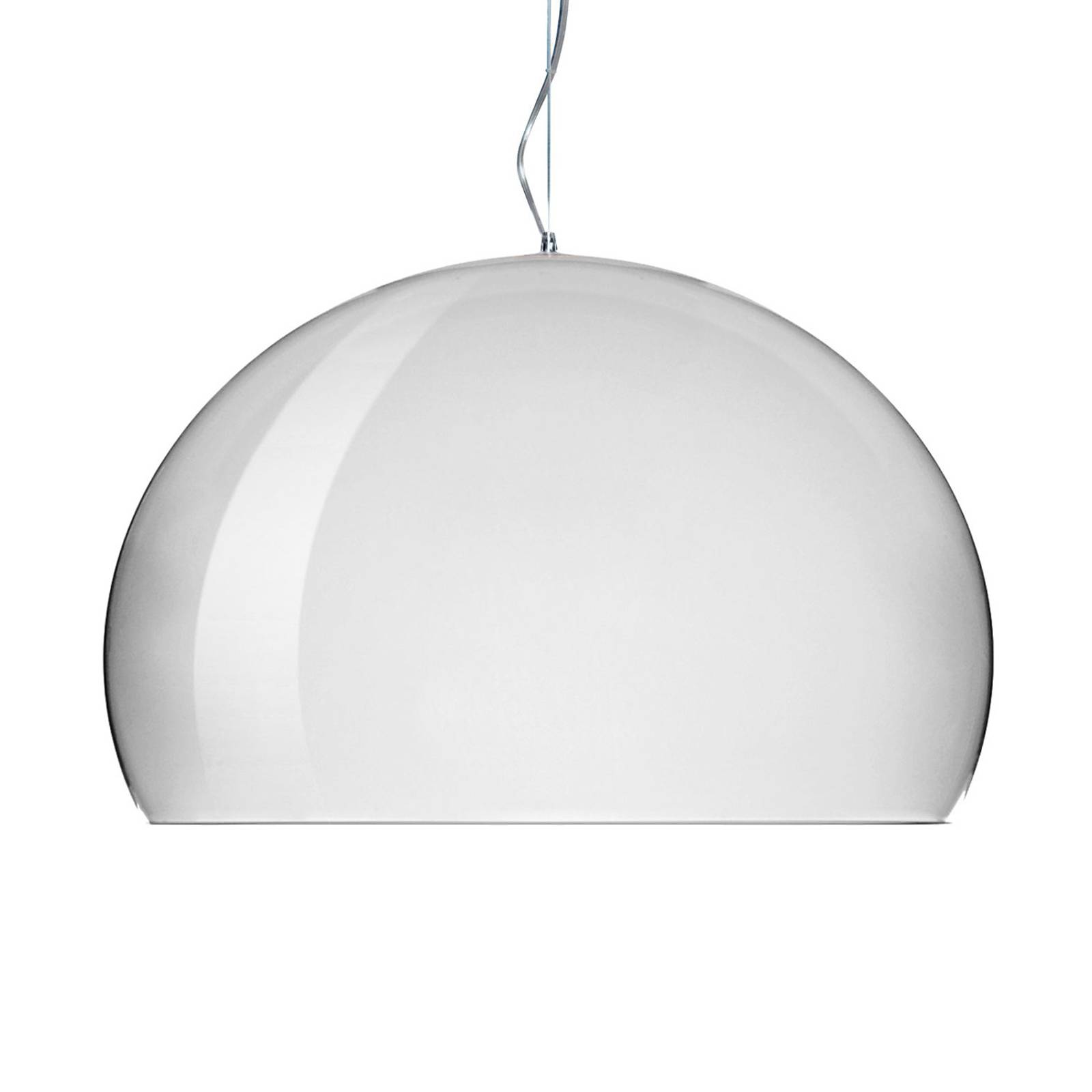Kartell FL/Y - LED-pendellampa, glänsande krom