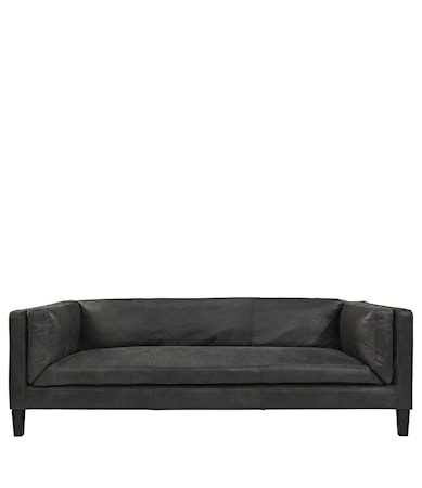 SPENCER Sofa 3-s Natural Wash Ebony
