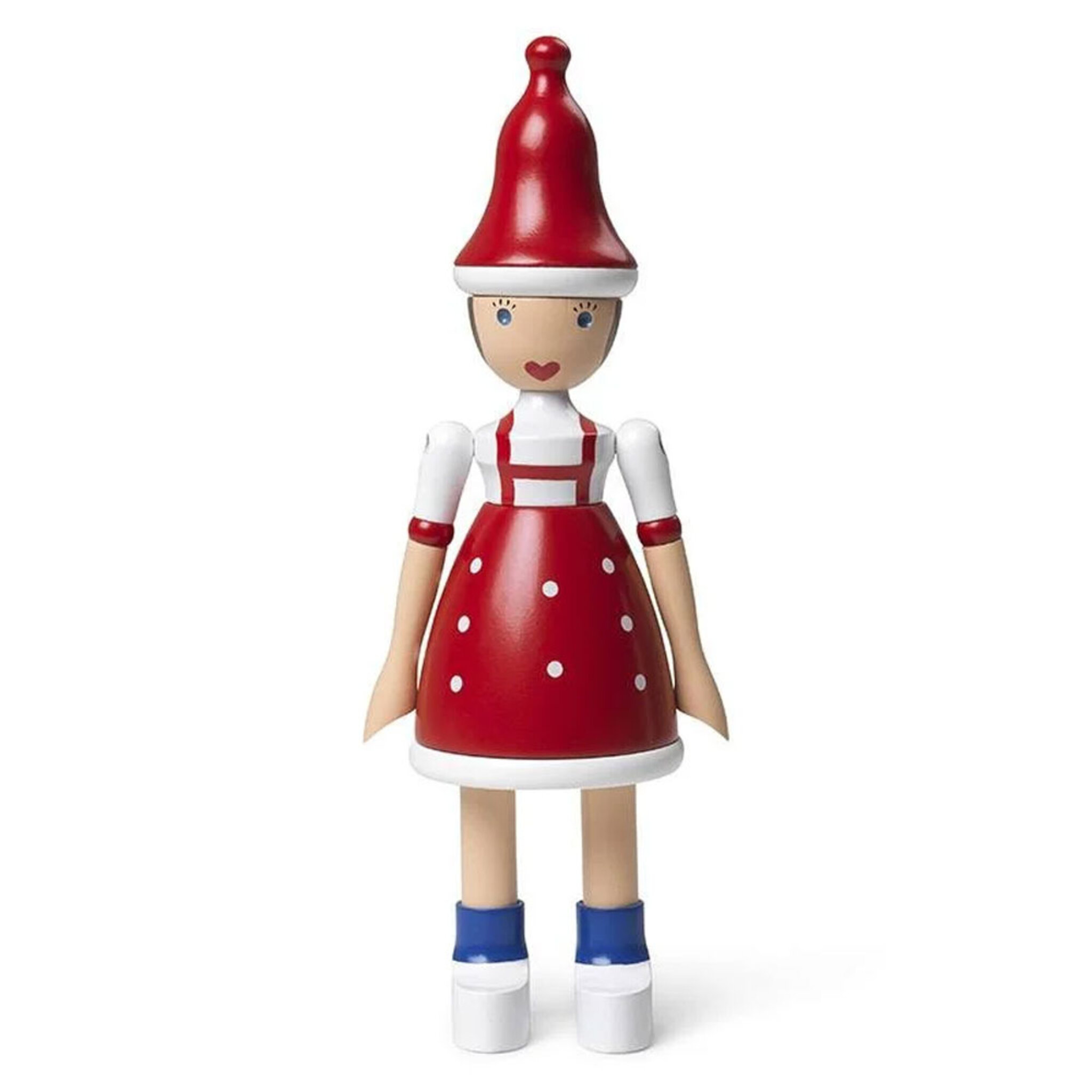 Träfigur Tomte Lise