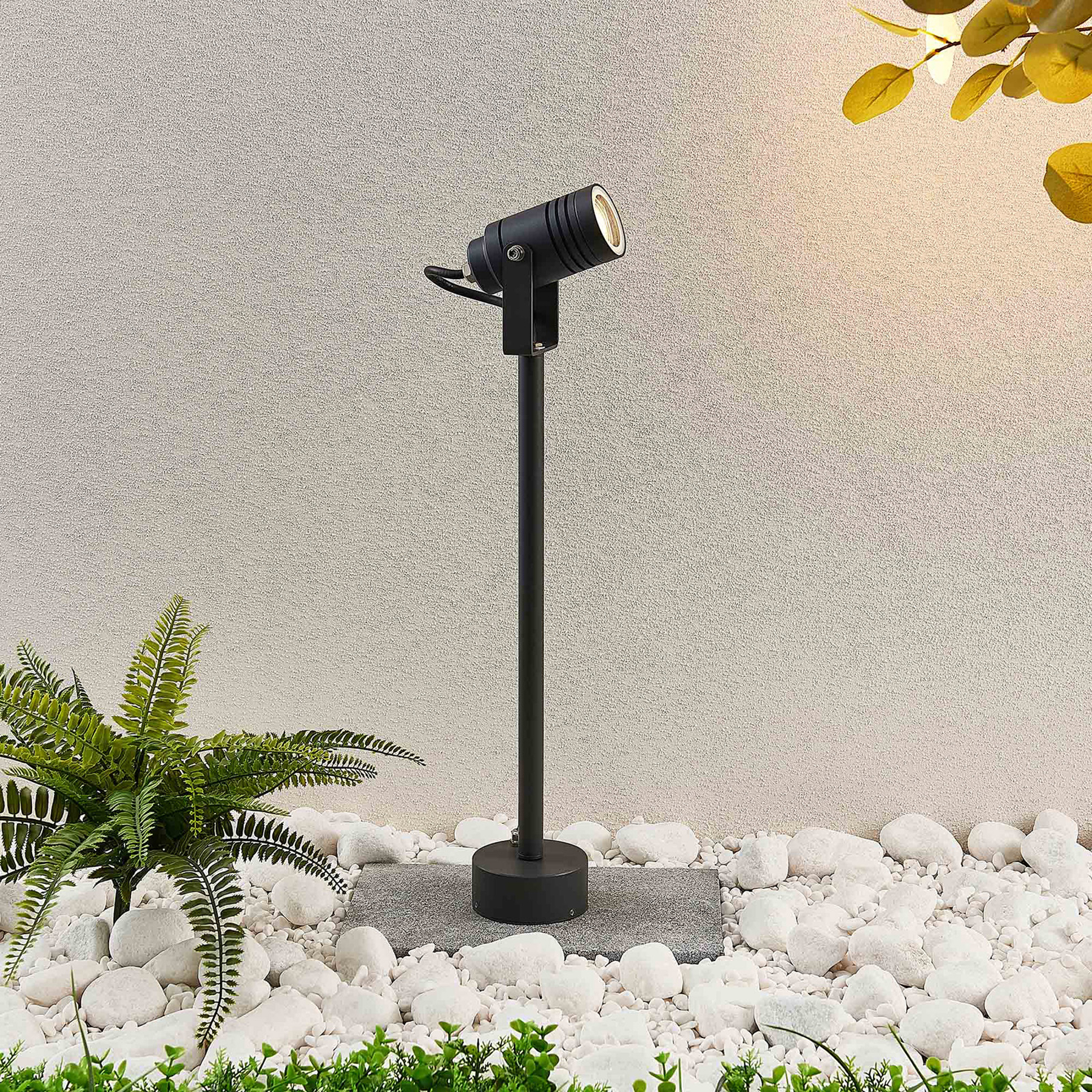 Utomhus spotlampa Galina, mörkgrå 55,5 cm