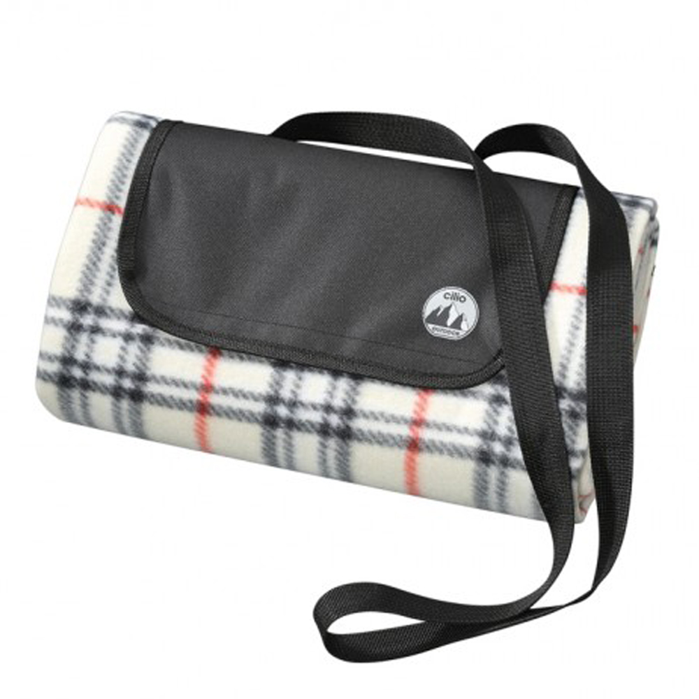 Cilio - Weekend Picknickfilt Tan Rutig