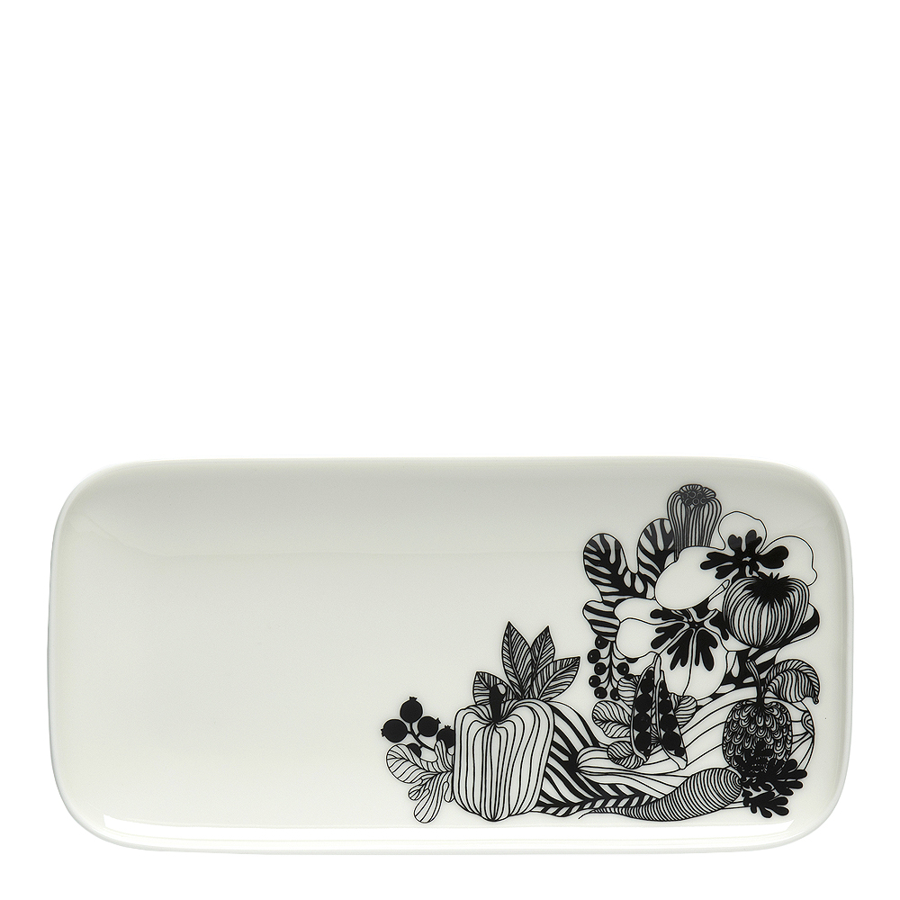 Marimekko - Siirtolapuutarha Tallrik flat 12x24,5 cm
