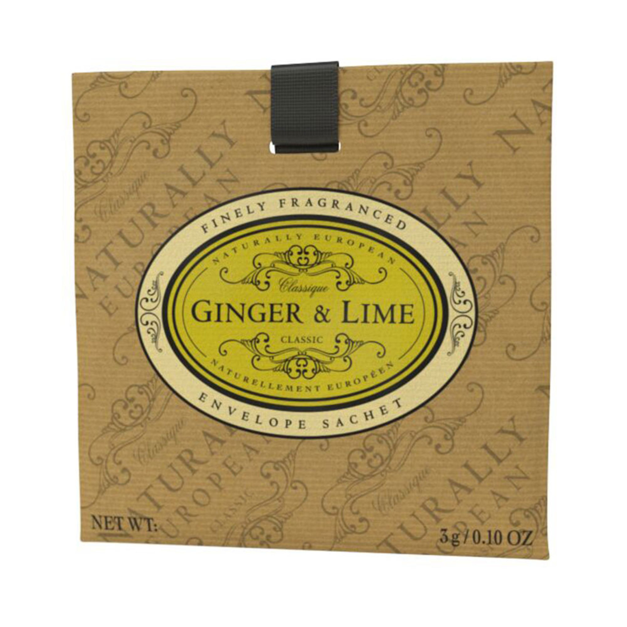 Fragranced Envelopes Sachets Ginger & Lime