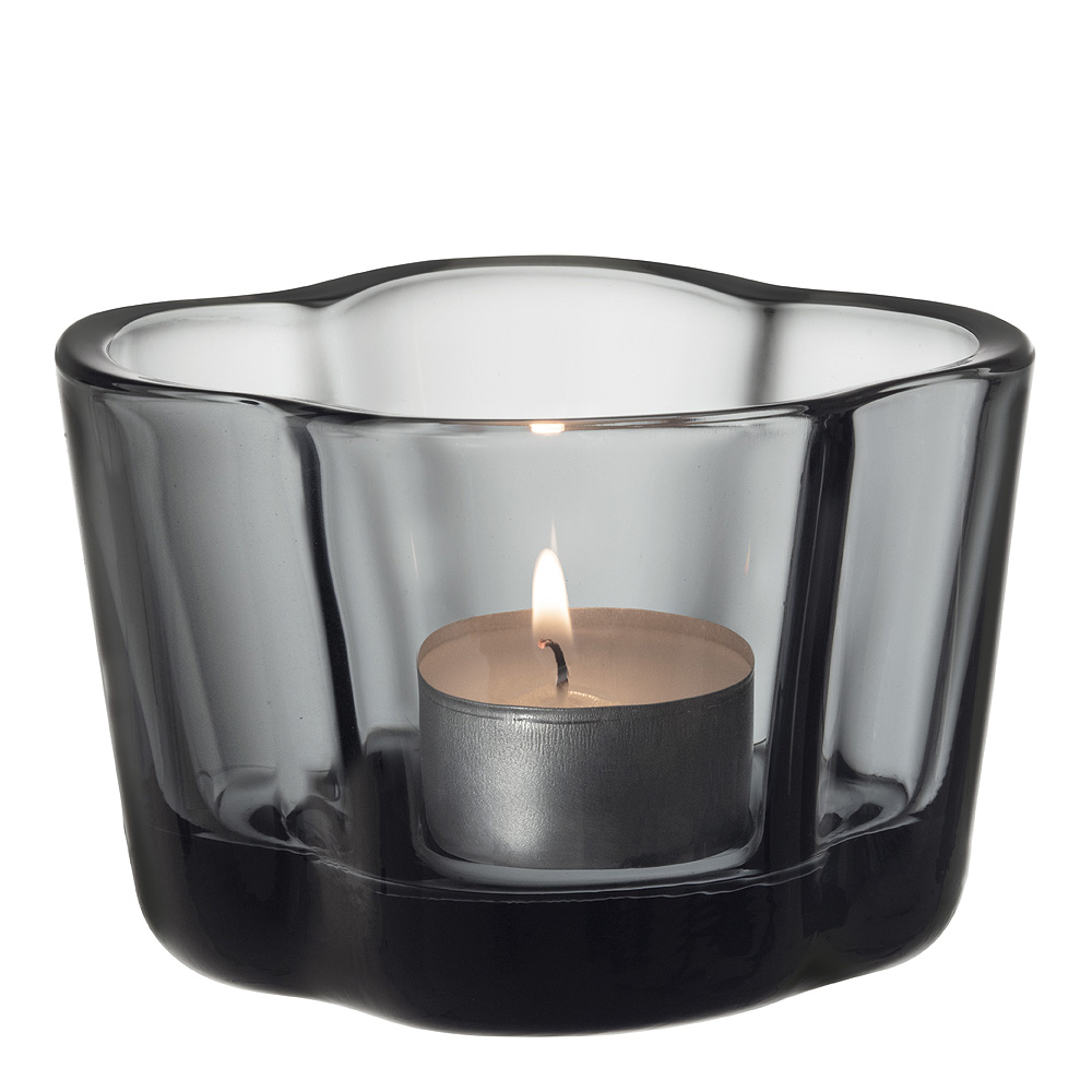 Iittala - Alvar Aalto Collection Ljuslykta 6 cm Grå