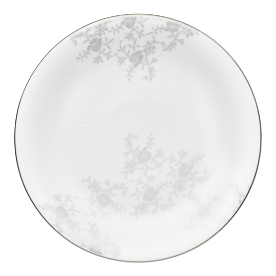 ROYAL PORCELAIN - Angelina Platinum Tallrik 22,5 cm Vit
