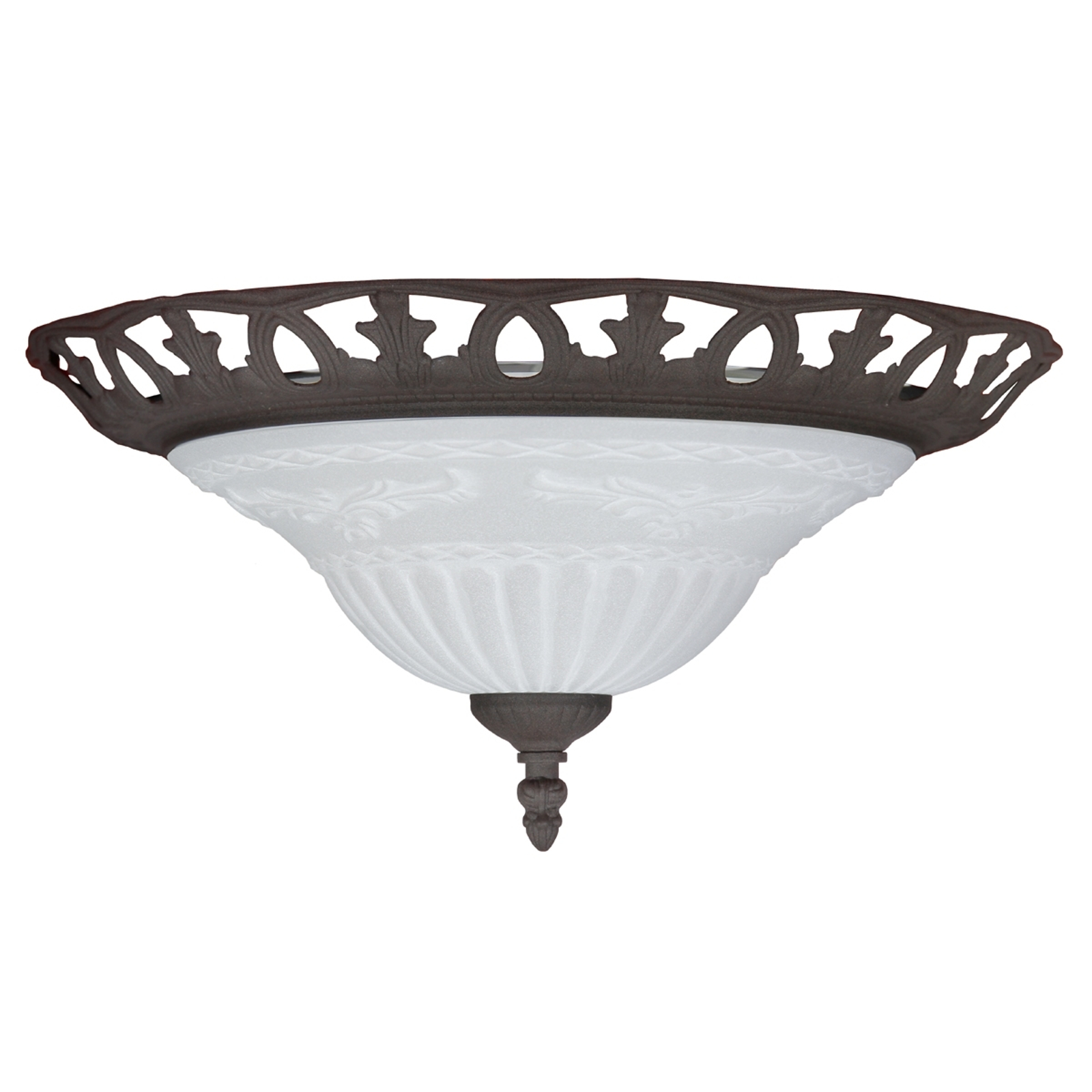 RUST taklampa i antik design