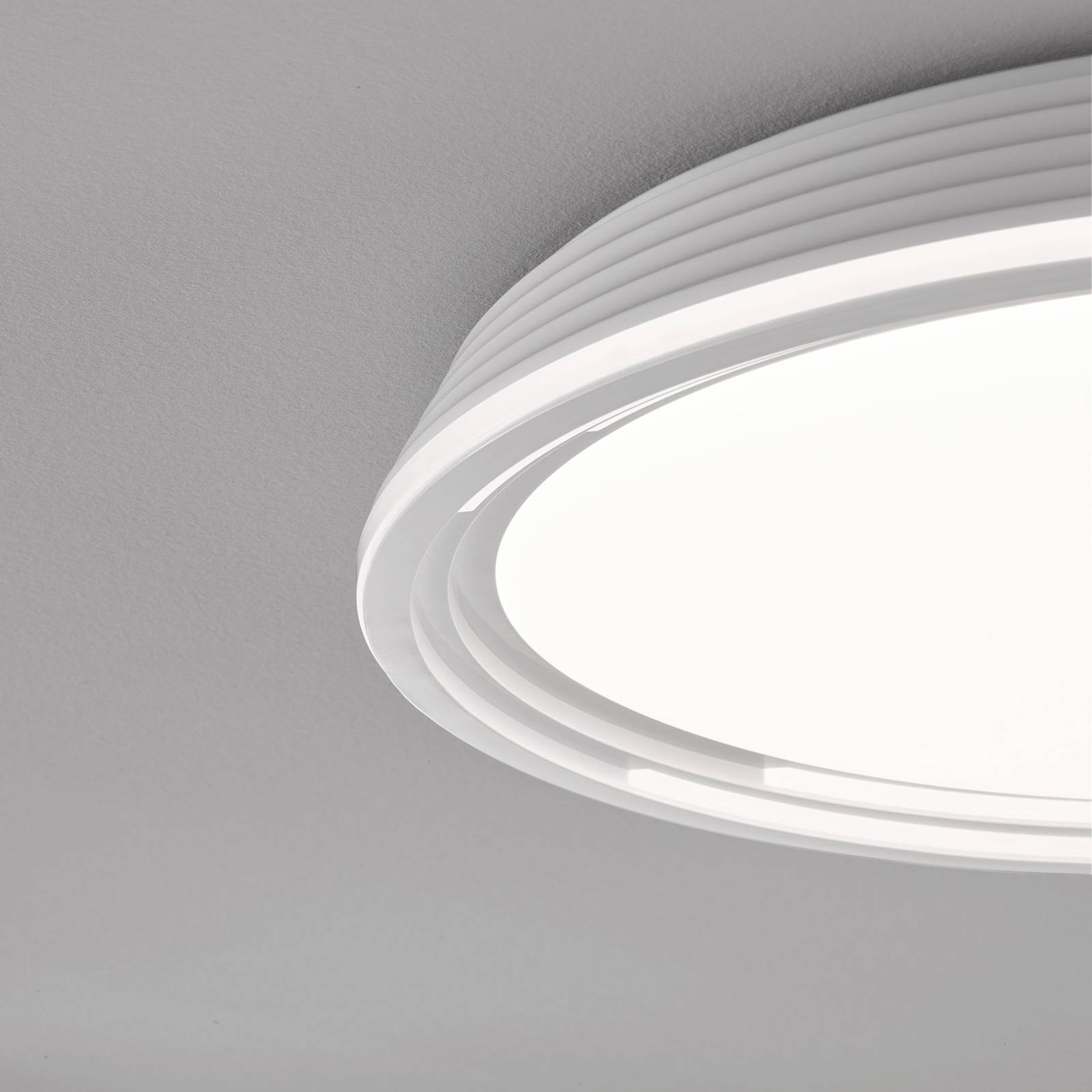 LED-taklampa Dua, dimbar, Ø 43 cm